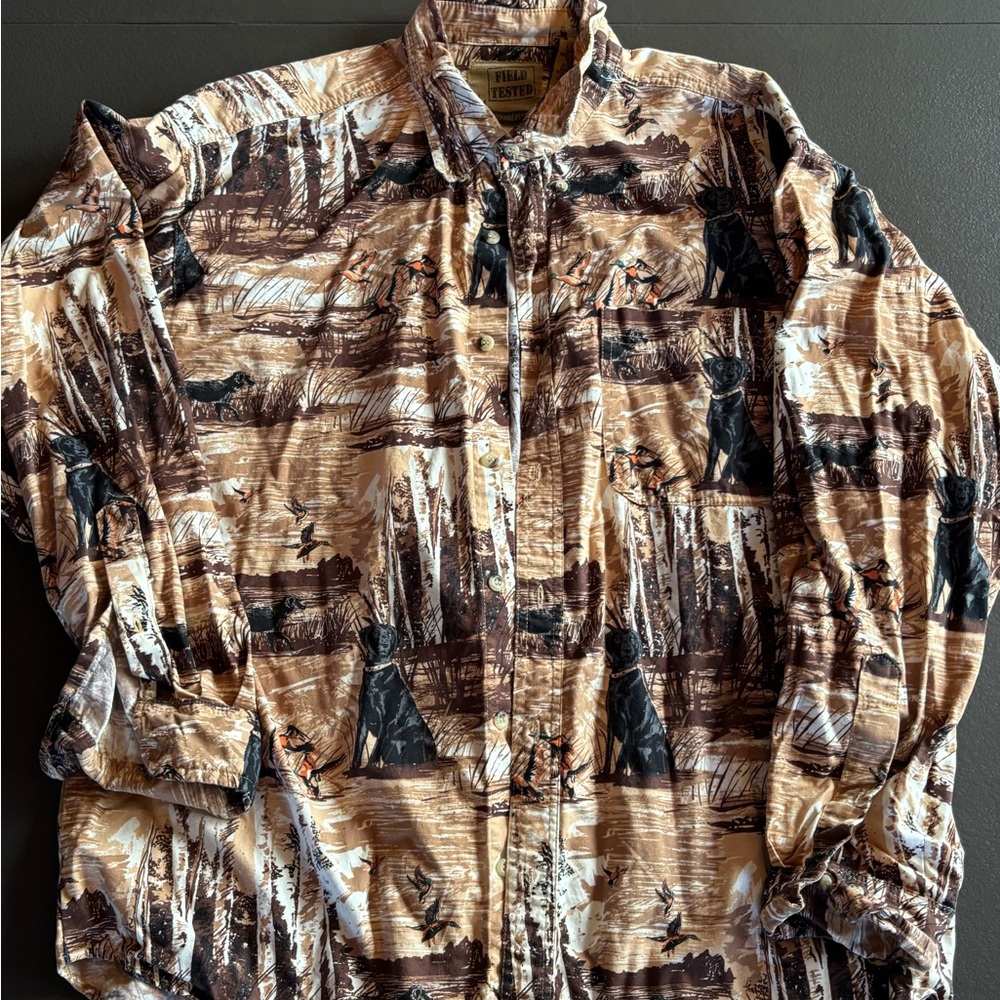 Outdoor Life Men's Woodland Print Shirt Jacket
